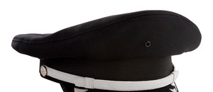 Professional Grade Airline Pilot Cap Gold Braid Strap Black Visor with Signature Wing Emblem - Product Image 4