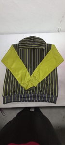 Sudaderas con Capucha Sublimadas Impermeables de Algodón 100% con Degradado Blanco y Amarillo, Ajuste Delgado, Personalizadas y Bordadas - ¡Venta Caliente! - Product Image 5