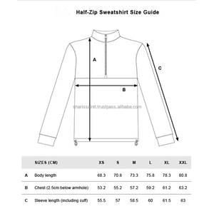 OEM Prix d'usine Col montant personnalisé Demi-fermeture éclair Pull-over délavé à l'acide Sweat-shirt en coton surdimensionné pour hommes Sweat-shirt à fermeture éclair - Product Image 6