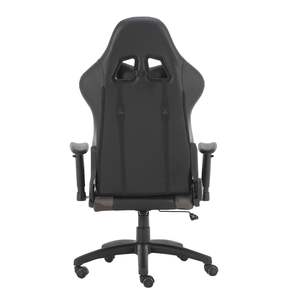 Sedia da Gaming Ergonomica in PU, Poltrona da Ufficio Girevole con Massaggio, Reclinabile e Regolabile - Product Image 4
