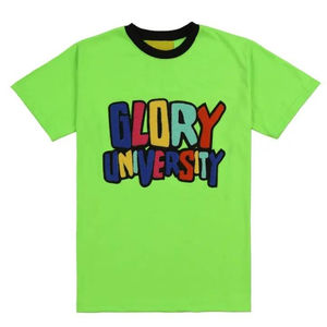 Camisetas Casuales de Color Sólido para Hombre, Más Vendidas, de Alta Calidad, con Bordado de Chenilla, Tejido de Punto Ajustable, Directo de Pakistán - Product Image 2