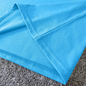 Gilet long athlétique de haute qualité pour homme, bleu uni, respirant, en coton et polyester, col rond, sans manches - Product Image 6