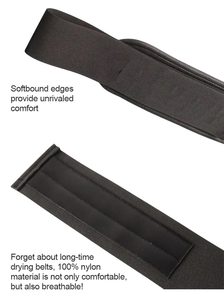 Custom Anti Loosening Self Locking Belt Weightlifting Squat Gym Training Waist Belt - Product Image 5