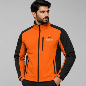 Vestes softshell pour hommes, haute performance, respirantes, pour la randonnée, vêtements d'extérieur pour la mobilité et les activités par temps varié. - Product Image 4