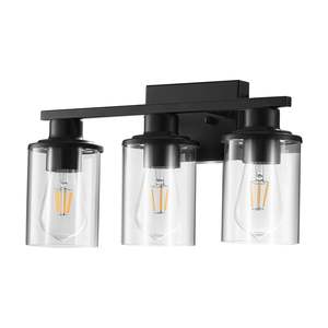 Lámpara moderna de 3 luces para tocador de baño, lámpara sobre Espejo, iluminación para Baño - Product Image 1