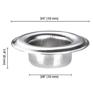 1000 unidades de ojales de níquel para adornos - Product Image 5