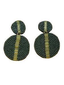 ต่างหูปักลายเครื่องประดับแฟชั่นใหม่ต่างหูลูกปัดทำด้วยมือต่างหูรูปผีเสื้อจากอินเดีย - Product Image 6