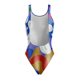Women's Custom Sublimated Swimwear Eco Friendly One Piece Swimming Bodysuit Performance Swimsuit OEM ODM Factory - Product Image 6