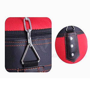 Saco de Boxeo Profesional de Cuero, Ligero, Ecológico, con Alto Relleno, para Entrenamiento de Boxeo, Kickboxing, MMA y Artes Marciales - Product Image 6