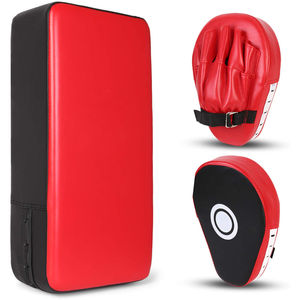 En gros, faible MOQ, Protège-bras d'entraînement en cuir 8oz pour Boxe, Taekwondo, Muay Thai, Arts Martiaux, MMA, Écologique, Personnalisable - Product Image 2