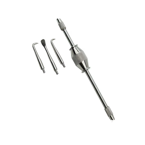 Azicon's Weighted Dental <b>Crown</b> Remover Manual Sliding Weight Dental <b>Crown</b> Remover Stainless Steel Set with Interchangeable Tips - Product Image 2