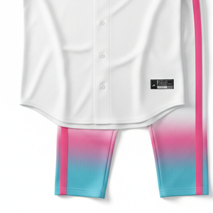 Dropshipping Custom Personalized Name Number <b>Baseball</b> Uniform Mesh Sublimation Breathable Adult Softball Jersey <b>Set</b> - Product Image 4