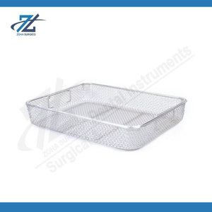 Bandeja de Esterilización para Instrumentos Dentales, Rejilla de Malla Metálica, Soporte de Acero Inoxidable de Alta Calidad para Herramientas Quirúrgicas, Médicas y Veterinarias - Product Image 3