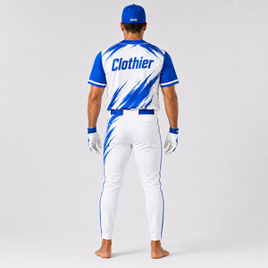Uniforme de baseball haut de gamme doté d'un tissu doux et respirant, offrant une gestion de l'humidité et des mouvements libres pour chaque athlète. - Product Image 2