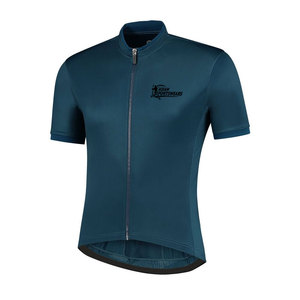 Maillot de cyclisme premium avec coupe ajustée, tissu 100 % polyester à séchage rapide pour la performance cycliste sur route des hommes - Product Image 1