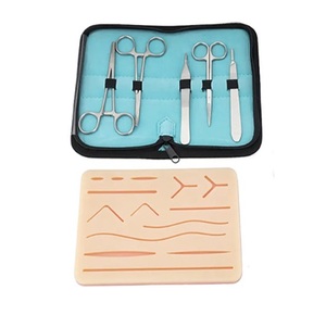 OEM Professional Durable Complete Suture <b>Practice</b> Kit Reusable PVC Skin Silicon <b>Pad</b> Customized Size Color Student Training - Product Image 3