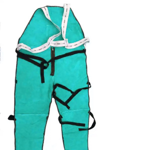 Pantalon de soudeur en cuir de vachette, équipement de protection individuelle pour la sécurité industrielle, vêtements de travail de protection - Product Image 5