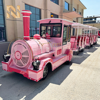 Train touristique Nova Rides pour adultes, manèges de parc d'attractions, train sans rails ST-28-S-E, directement de Chine