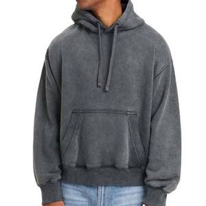 Sudaderas con Capucha y Suéteres 100% Algodón de Pakistán, Ropa Casual para Hombre, Lavado Ácido, Servicio OEM/ODM, Sudaderas Básicas de Invierno - Product Image 1