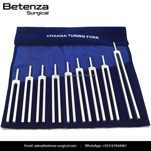 Juego de Diapasones de Aluminio Solfeggio, 9 Frecuencias, 174Hz 963Hz, Terapia de Sonido, Sanación - Product Image 4