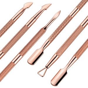 Herramienta profesional de metal para empujar cutículas True Style, para limpiar la piel muerta, preparar las uñas y cuidar la belleza de las uñas. - Product Image 4