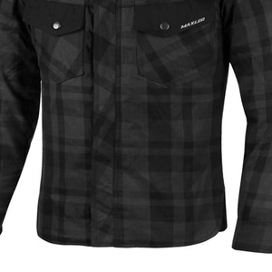 Motorcycle <b>Flannel</b> Riding <b>Shirt</b> with CE Protection OEM Factory Wholesale Private Label B2B Export Apparel - Product Image 5