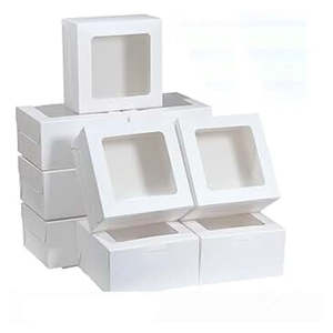 Best Quality Handmade Kraft Paperboard Cake Boxes Factory Custom Portable Food Safe Market Price Packaging - Product Image 6