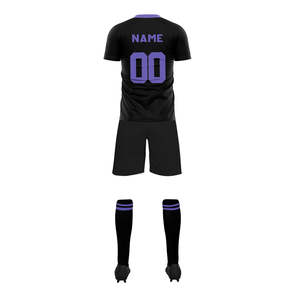 Uniformes de Fútbol de Alta Calidad para Hombre, Personalizables con Nombre y Talla, Corte Automatizado, Camisetas y Tops Deportivos para Equipos - Product Image 2