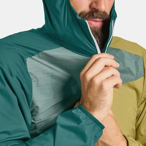 Veste anorak pour homme en nylon à manches régulières, prix bas, imperméable, légère, de haute qualité, coupe-vent pour homme - Product Image 5