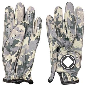 Personnalisable tous temps Sports de plein air gants de golf respirant Cabretta peau de mouton cuir véritable impression par sublimation - Product Image 4