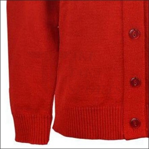 Men's Solid <b>Cardigan</b> Sweaters V-neck Drop Shoulder Button Anti-Wrinkle Winter Heavyweight Thermal Thickened Wool/Nylon - Product Image 4