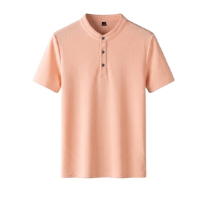 Men's <b>Linen</b> Blend Knitted <b>Shirt</b> Solid Color Anti Pilling Small Collar Textured Comfortable Loose Fit Casual Elegant Long Sleeve - Product Image 4
