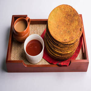 Khakhra de Trigo Masala Indio Auténtico Premium 100% Puro, Crujiente, Sabor Picante, Snack Saludable, Bolsa de 12 Unidades, Marca FitTree 24 - Product Image 1