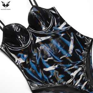 Body de Cuero Sintético Sexy para Mujer, de una Pieza, para Otoño, Ideal para Discotecas y Fiestas - Product Image 6