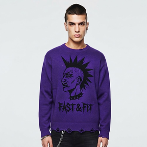 Sudadera personalizada de invierno con media cremallera, 100% algodón, talla grande, hombros caídos, cremallera de cuarto, lisa, en venta - Product Image 1