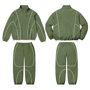 Custom Windbreaker Nylon Tracksuit for Men <b>Wind</b> <b>Breakers</b> Track Suits Unisex - Product Image 2