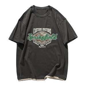 เสื้อยืดลำลองทรงโอเวอร์ไซส์ เสื้อยืดเปล่า เสื้อยืดสั่งทำสำหรับผู้ชาย เสื้อยืดราคาดีที่สุด MOQ ต่ำ เสื้อยืดโอเวอร์ไซส์สำหรับผู้ชาย - Product Image 5