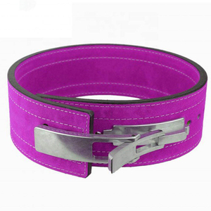 Durable Adjustable <b>Back</b> <b>Support</b> Lever Power Belt Customized Weight Lifting Leather Lever Belt For Adults - Product Image 1