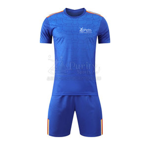 Custom Logo Team Wear Soccer Jersey For Men Top Quality Soccer Jersey Polyester Made Soccer Jersey - Product Image 1