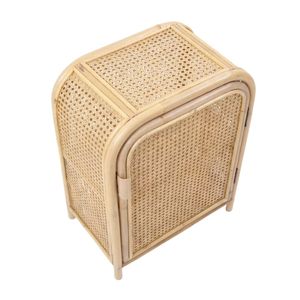 Top Selling Antique Rattan Doll House Cabinet Factory Direct Source Handmade <b>Miniature</b> Wardrobe Kids Toy Organizer Storage - Product Image 1