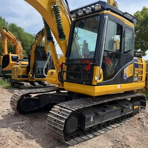 Miniexcavadora japonesa de alta eficiencia Komatsu, excavadora de orugas Komatsu PC130 usada a la venta al por mayor - Product Image 4