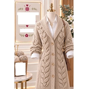 Pulls 100% acrylique ou coton, calibre 12, pour femmes, très tendance, style décontracté, pour la saison hivernale, fournisseur du Bangladesh. - Product Image 4