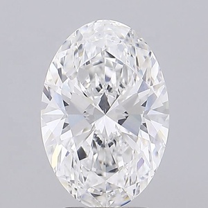 Diamant de laboratoire CVD de forme ovale de 3,50 carats, certifié IGI, couleur D, clarté VVS2, pour couronne haut de gamme - Product Image 1