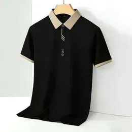 Polo homme coupe ample en jersey épais poly-coton, style hip-hop avec impression graphique multicolore - Product Image 1