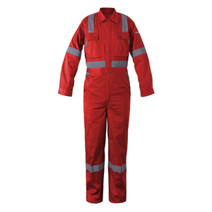 High Quality Wholesale OEM Custom Unisex Reflective Breathable Polyester Work Coveralls Safety <b>Overalls</b> High Visibility Stripes - Product Image 4