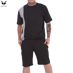 Conjuntos Cortos de Verano al por Mayor de Moda: Top de Manga Corta con Cuello Redondo, Conjuntos de Camisa Corta de Verano para Hombre, Ropa Casual - Product Image 5