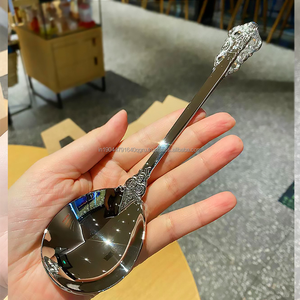 Royal Antique Big <b>Spoon</b> For Metal Wedding Party Dinning 18/10 in Best Price - Product Image 5