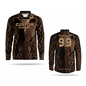 Nueva Llegada, Venta Caliente, Jersey de Paintball Juvenil Personalizado OEM, Estilo Top con Impresión de Logotipo Personalizado, Disponible en Grandes Cantidades - Product Image 6