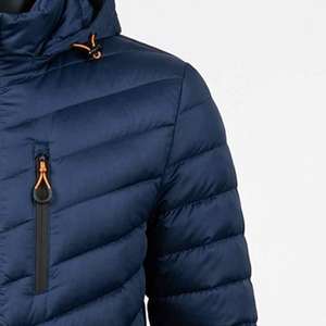 Doudoune matelassée pour homme, prix de gros, doudoune d'hiver personnalisée, manteau brillant, design araignée, doudoune unisexe - Product Image 5