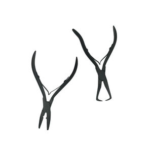 Kit professionnel de pinces pour extensions de cheveux, aiguilles à boucle pour micro-anneaux et outils d'application d'extensions capillaires - Product Image 2